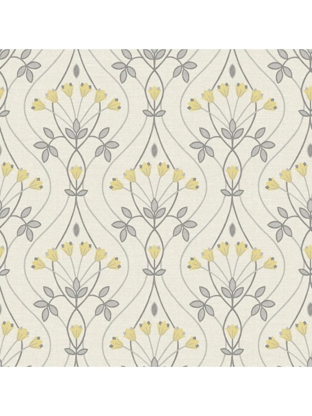 NuWallpaper Grey Wilder Peel & Stick Wallpaper NUS4986 – Scandinavian Floral, Re
